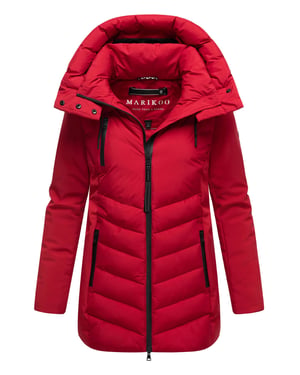 Marikoo dames winterjas Tivaa XVI met softshell & afneembare capuchon