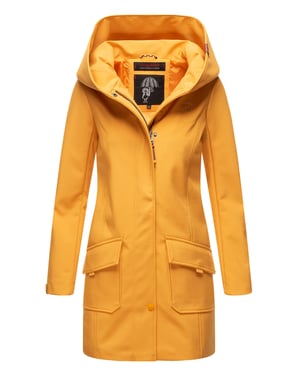 Marikoo dames softshelljas – Mayleen, waterafstotend met capuchon