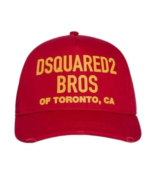DSquared2 Bros Of Toronto Basebalkap (Rood)