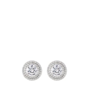 US Polo Assn Jewellery Cristal Rhodium Oorbellen