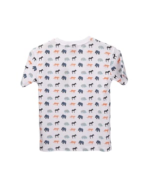 Trespass Kinder/Kids Safary T-shirt met all-over print (Wit)