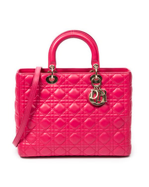 Large Lady Dior Zip  Schoudertas