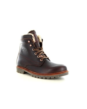 Panama Jack Heren P03 Aviator C23 Kastanjebruine Waterdichte Leren Enkellaarsjes