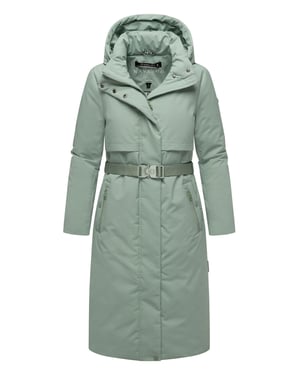 Navahoo dames winterparka WALDBUMMLER – weerbestendig & stijlvol met tailleceintuur