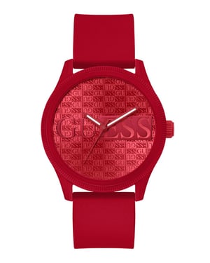 Guess Reputation Heren Rode Horloge GW0780G2