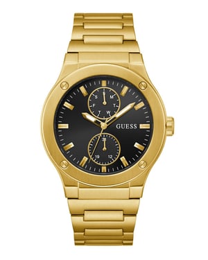 Guess Jet Heren Gouden Horloge GW0795G4