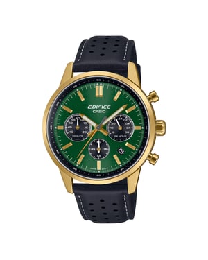 Casio Edifice Heren Horloge Zwart EFR-575CL-3AEF