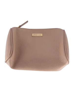 Sergio Rossi Cosmetica Etui in Roze Leer