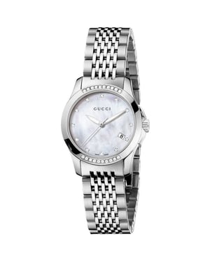 Gucci YA126510 G-Timeless Parelmoer Vrouwenhorloge