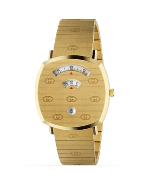 Gucci YA157409 Stijlvol unisex horloge met roestvrij stalen kast