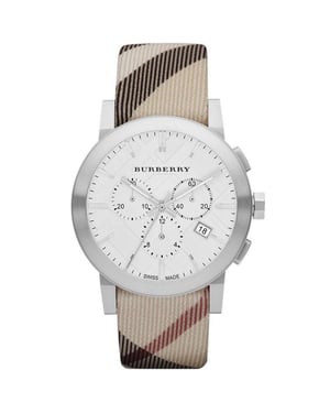 Burberry BU9357 Heren Chronograaf Horloge - De City Nova Luxe Timepiece