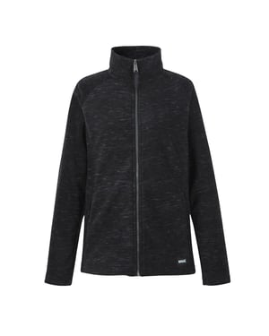 Regatta Dames/Dames Mayse Full Zip Fleecejack (Zwart)