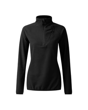 Dare 2B Dames/Dames Switch Up Fleece Top (Zwart)