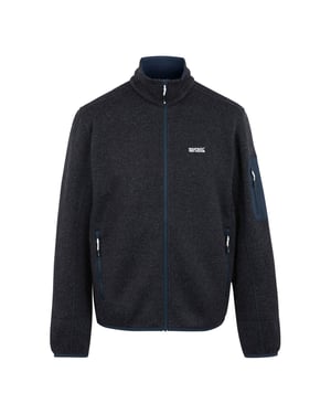 Regatta Heren Newhill Marl Full Zip Fleecejack (Marine)