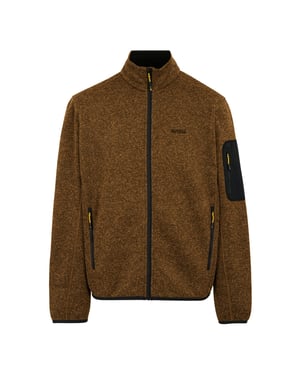 Regatta Heren Newhill Marl Full Zip Fleecejack (Moer Bruin)
