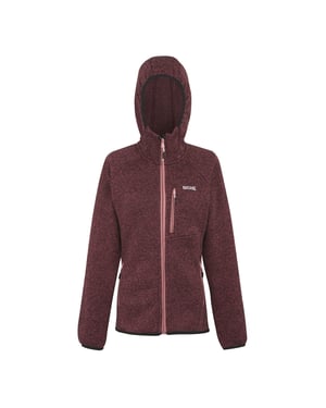 Regatta Dames Newhill Gevoerde Hoodie (Stofroze)