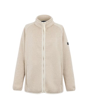 Regatta Dames/Dames Mellrey Full Zip Fleece (Lichte vanille)