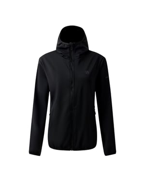 Dare 2B Dames/Dames Iced Soft Shell Jas (Zwart)