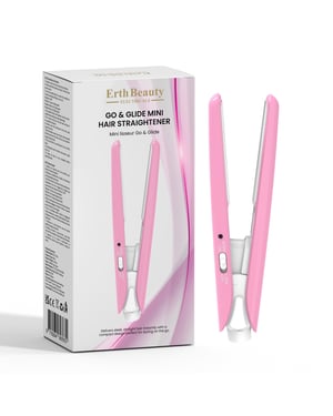 GO & GLIDE MINI HAIRSTRAIGHTER PINK