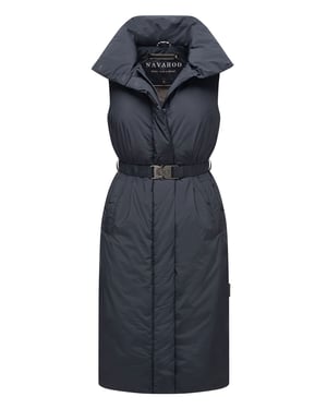 Navahoo Evening Song lang wintervest voor dames - warm en stijlvol