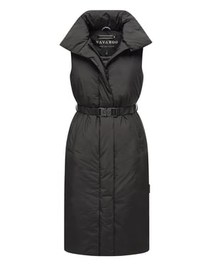 Navahoo Evening Song lang wintervest voor dames - warm en stijlvol
