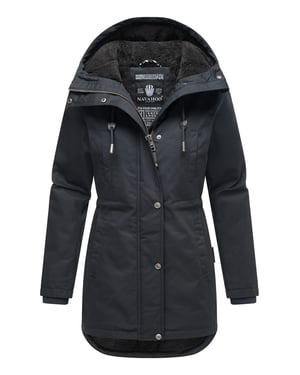 Navahoo Winterfunke dames winterjas met teddyvoering