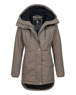 Navahoo Winterfunke dames winterjas met teddyvoering