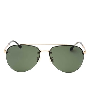 Hugo Boss Matte zonnebril heren (Goud)