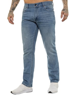 Enzo | Heren Regular Fit Rechte Jeans