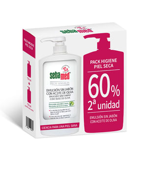Emulsie Zonder Zeep Badgel Met Olijfolie Duo 2 X 750 ml