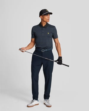 Lyle & Scott lichtgewicht golf technische trainingsbroeken - marineblauw