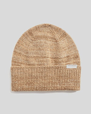 Lyle & Scott Multi Marl Beanie - Bruin
