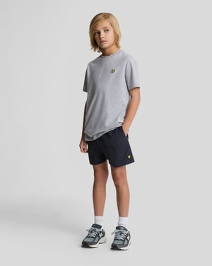 Lyle & Scott Jongens Effen Zwemshorts - Marineblauw