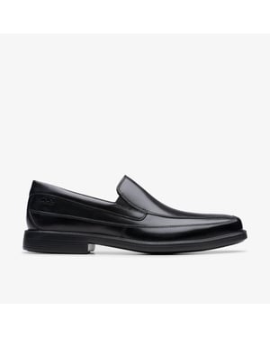 Cosgrove Vrije Zwarte Leren Schoenen