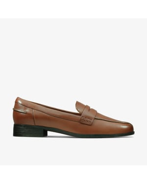 Hamble Instapper Tan Leren Schoenen