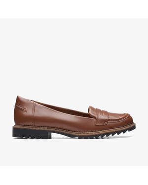 Griffin Milly Tan Leren Schoenen