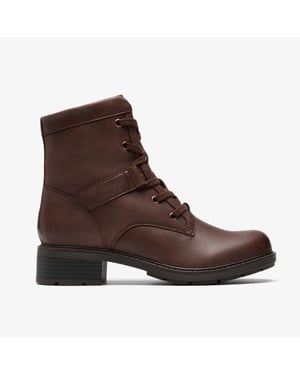 Hearth Parker Bruine Leren Boots