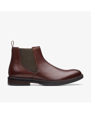 Paulson Up Mahonie Leren Boots