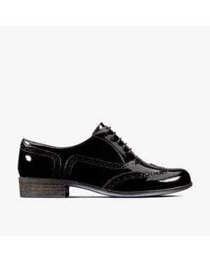 Hamble Eiken Zwarte Lak Schoenen