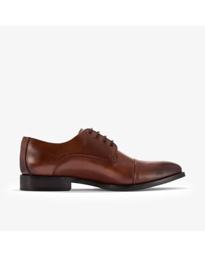 Banstead Cap Tan Leren Schoenen