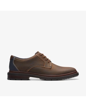 Burchill Derby Bijenwas Leer Schoenen