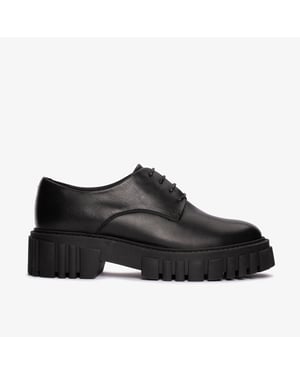 Page Walk Zwarte Leren Schoenen