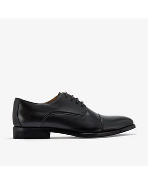 Banstead Pet Zwarte Leren Schoenen