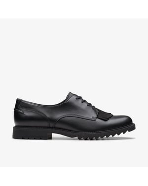Griffin Mabel2 Zwarte Leren Schoenen