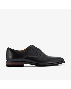 Banstead Kant Zwarte Leren Schoenen