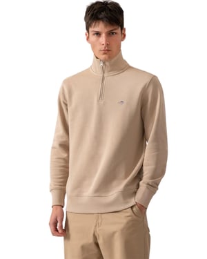 Gant | Heren Shield Half Zip Sweatshirt