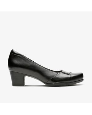 Rosalyn Belle Zwarte Leren Schoenen