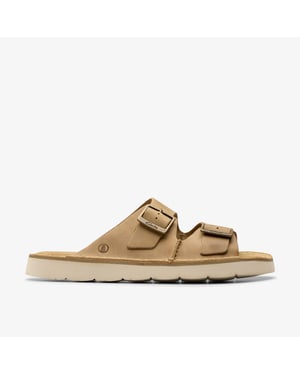 Solsbury Strap Donker Zand Lea Sandalen