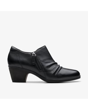 Emily2 Braley Zwarte Leren Schoenen