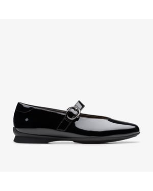 Jazmynn Iris Zwarte Pat Schoenen
